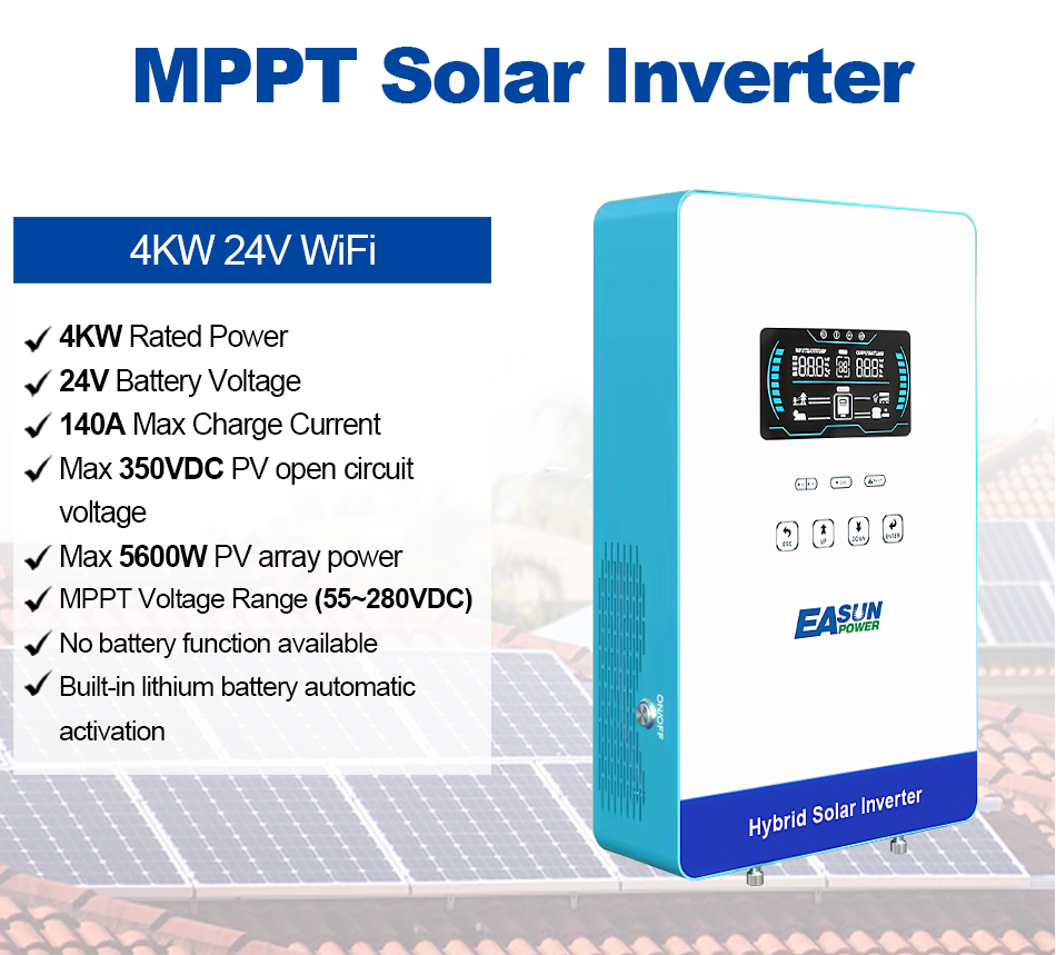 EASUN POWER 4KW Inverter 110V  - огляд і ціна Drone Solar Charger