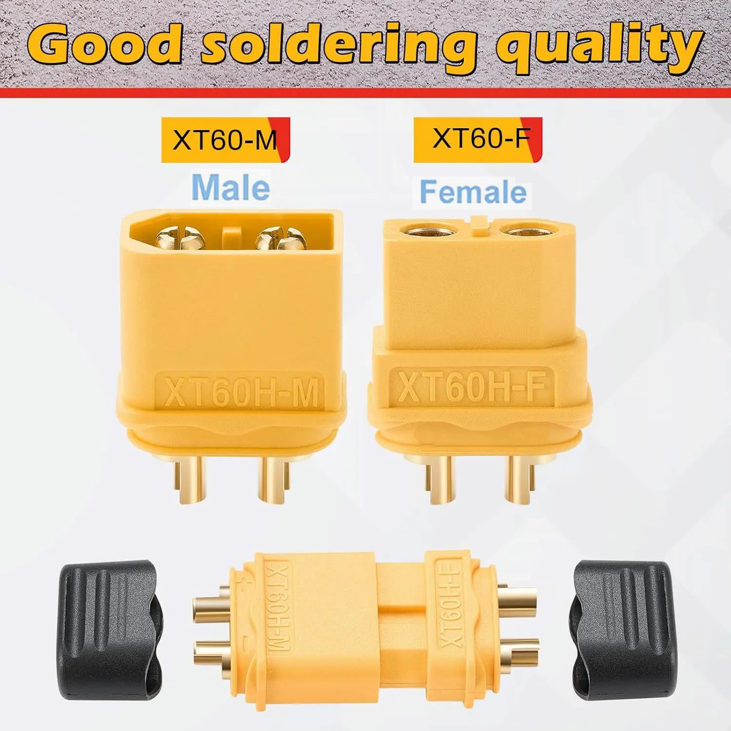 XT60 Connector Plug with Sheat - огляд і ціна Drone Battery Adapter