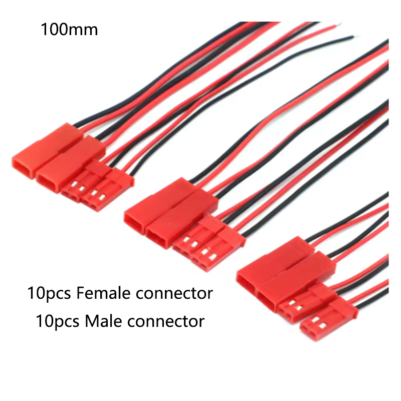 20pcs 100mm 150mm 200mm JST Ma - огляд і ціна Drone Battery Adapter