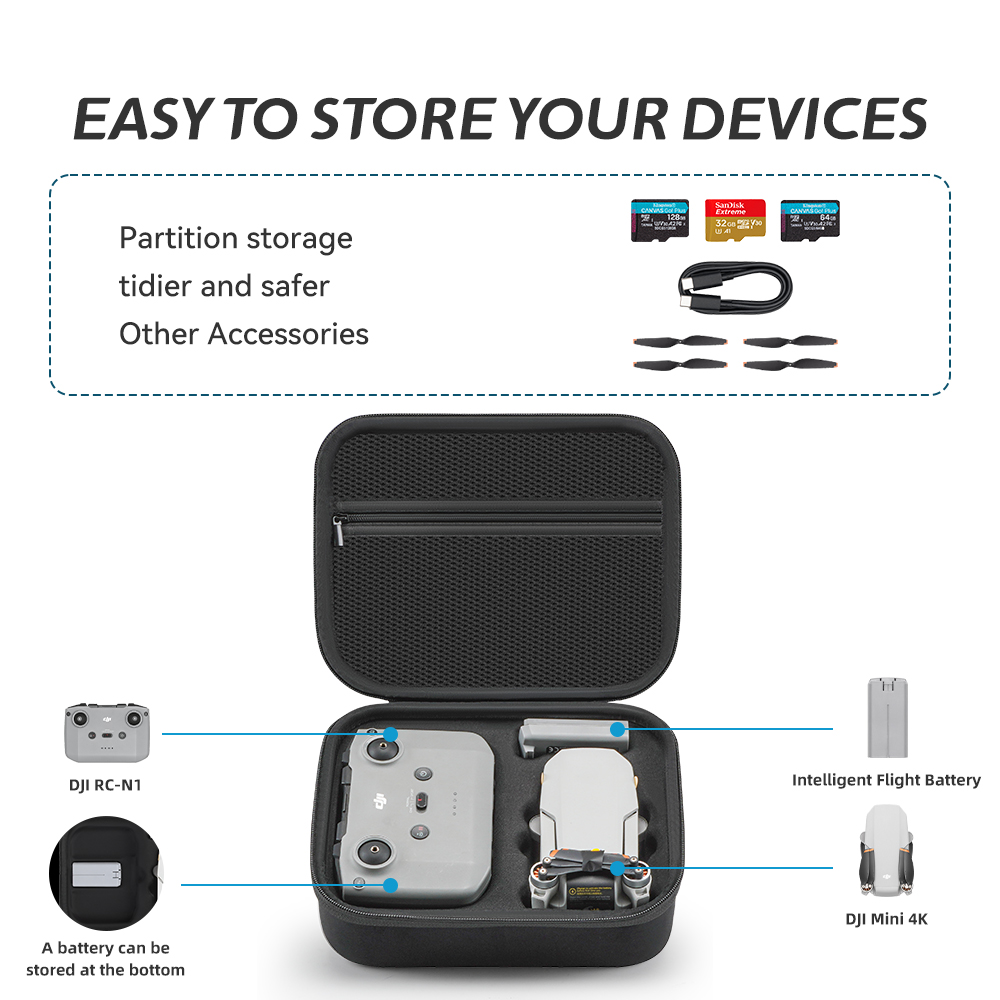 Portable Storage Bag Protectiv - огляд і ціна Drone Carrying Case