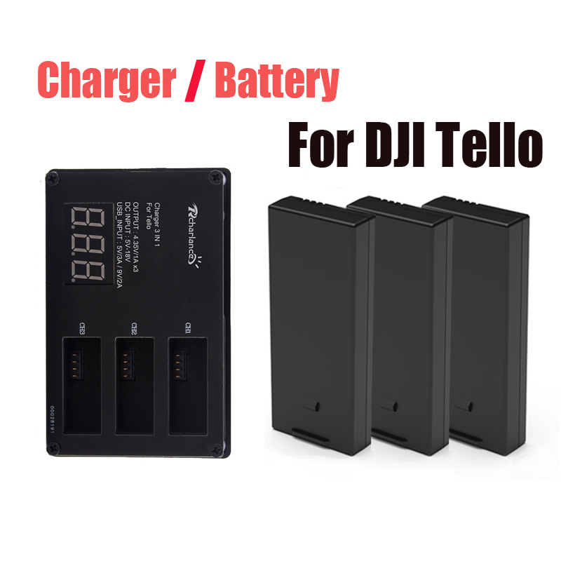 Original DJI Tello battery / D - огляд і ціна Drone Battery Adapter