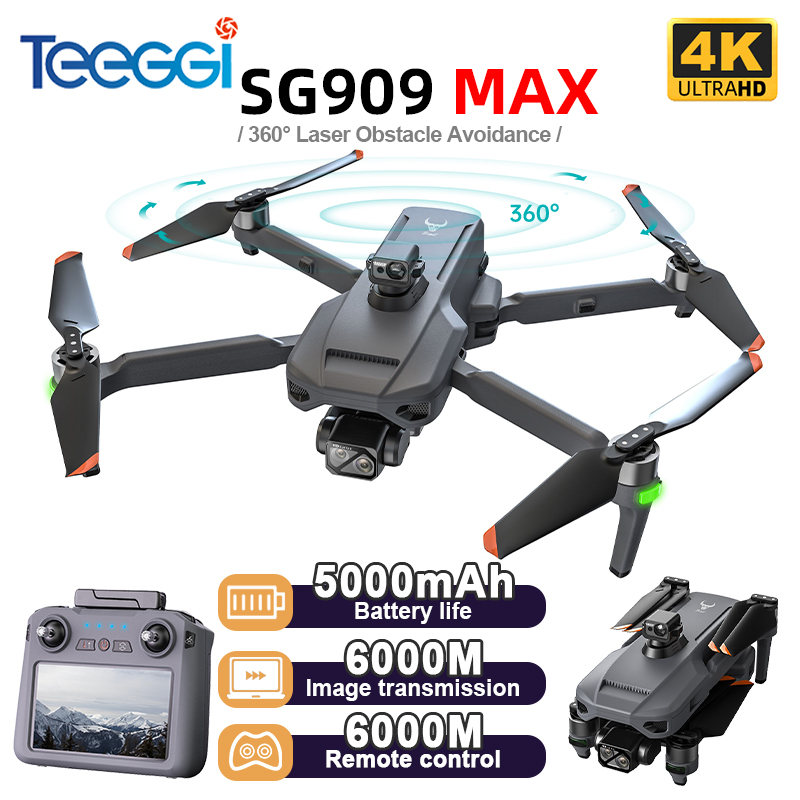 Teeggi SG909 MAX GPS Drone Wit - огляд і ціна Drone Controller Screen
