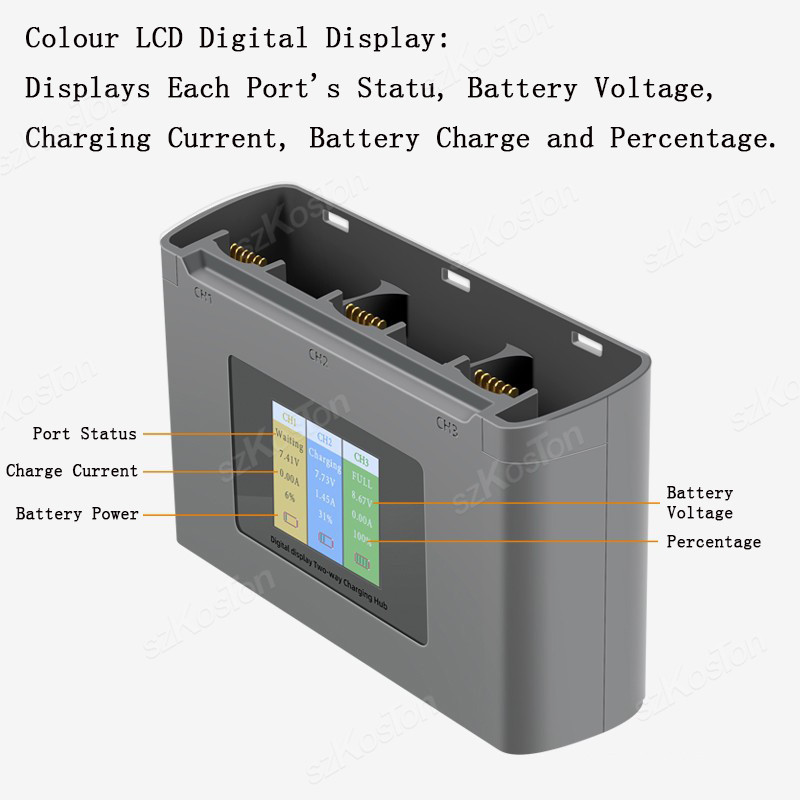For DJI Mavic Mini 2/SE Mini 4 - огляд і ціна Drone Battery Adapter