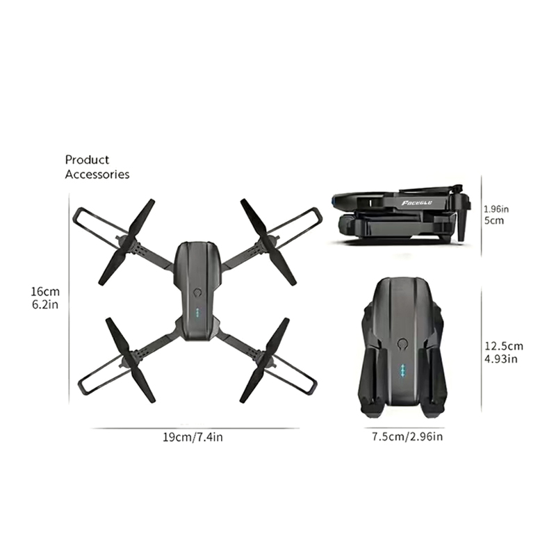 FACEGLE UAV E99 Nova RC Drone  - огляд і ціна Drone Controller Screen