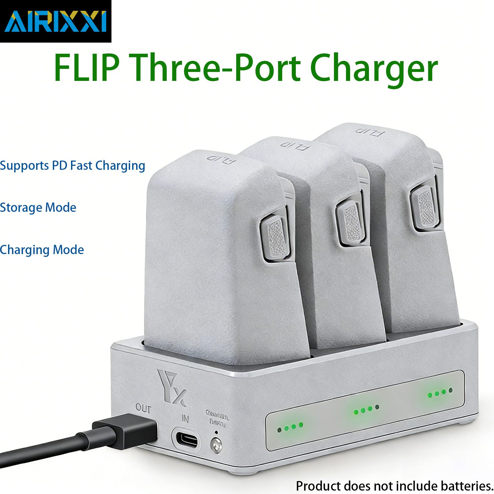 New 3-Port Battery Charger Hub - огляд і ціна Drone Charging Hub