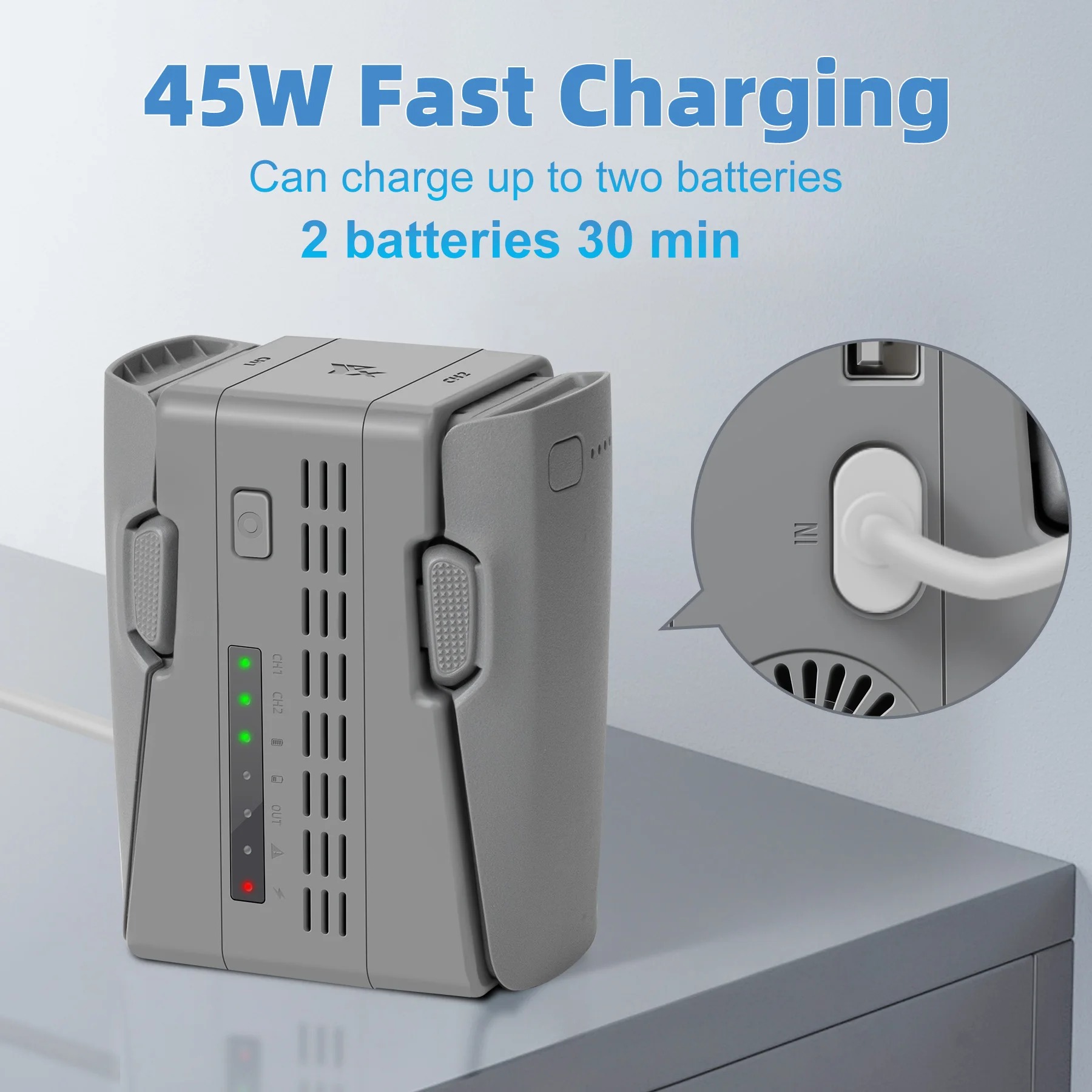 For DJI NEO 2 Drone Dual Batte - огляд і ціна Drone Charging Hub